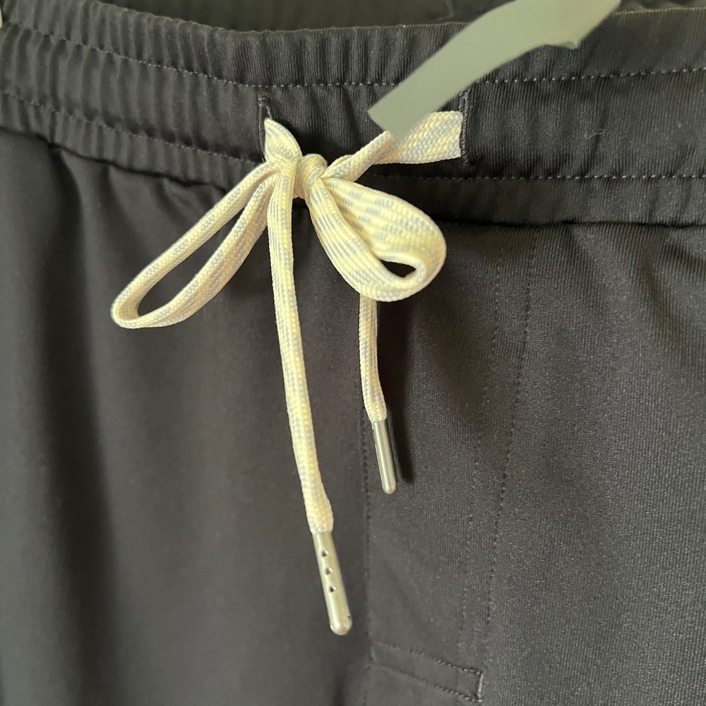 Vuori Mens Black Performance Joggers Recycled Polyester Stretch Sweatpants L - Picture 12 of 16